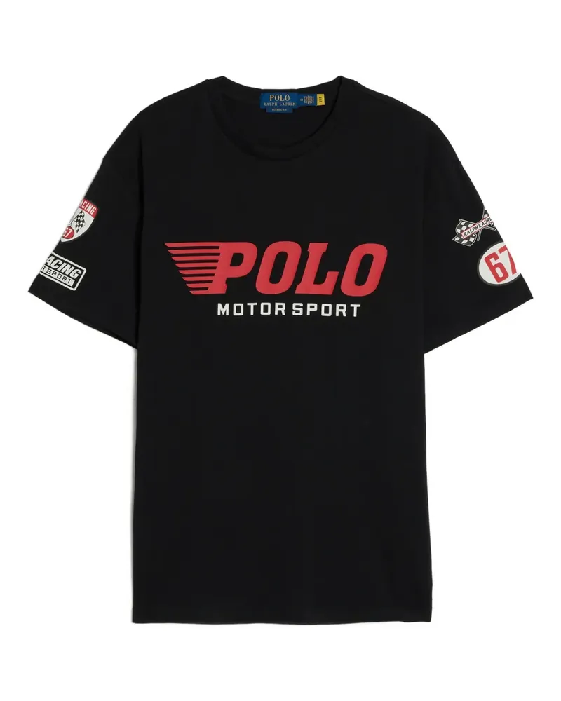 Ralph Lauren T-Shirt mit grafischem Print - Schwarz Schwarz