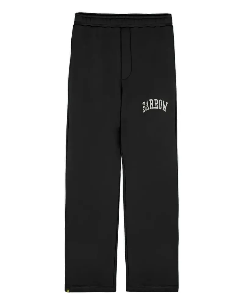 BARROW Hose mit Logo-Print - Schwarz Schwarz