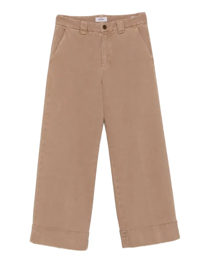 Mason's New York Studio Hose mit weitem Bein - Nude Nude
