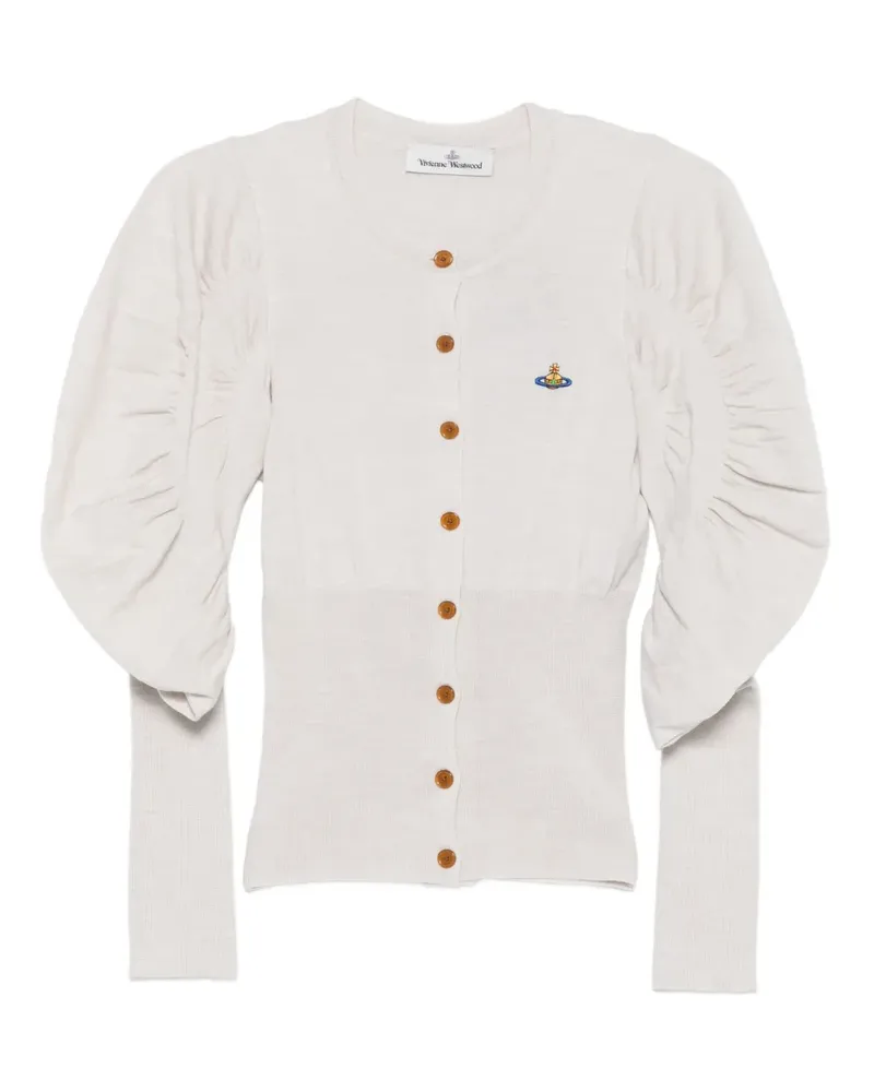 Vivienne Westwood Cardigan mit Puffärmeln - Grau Grau