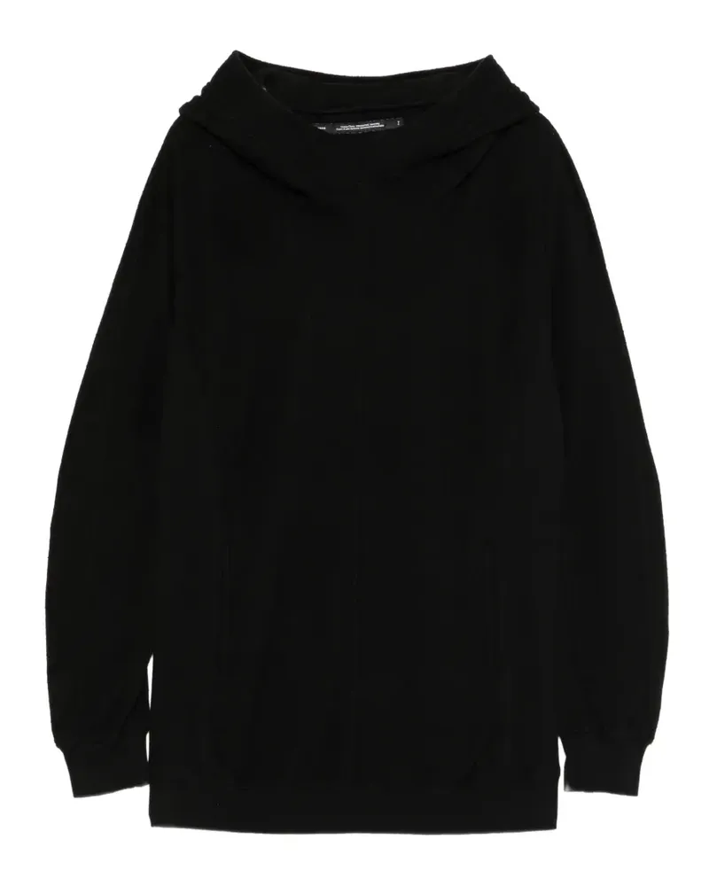 Julius Hoodie mit Nahtdetails - Schwarz Schwarz