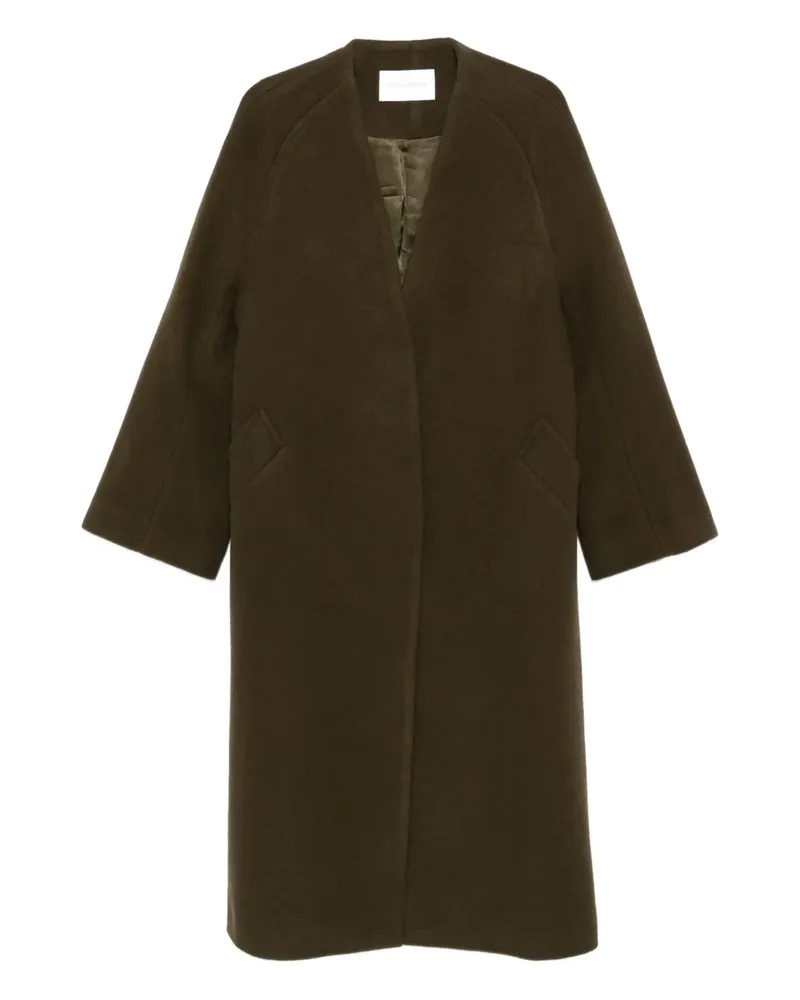 christian wijnants pocketed single-breasted coat - Grün Grün