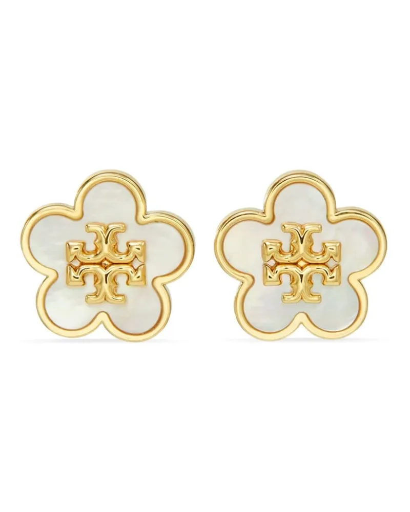 Tory Burch Kira Flower Ohrstecker - Gold Gold