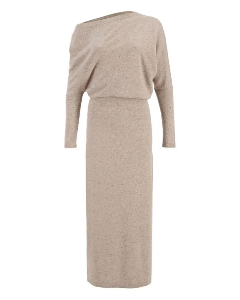Altuzarra Asymmetrisches Kasos Kaschmirkleid - Nude Nude