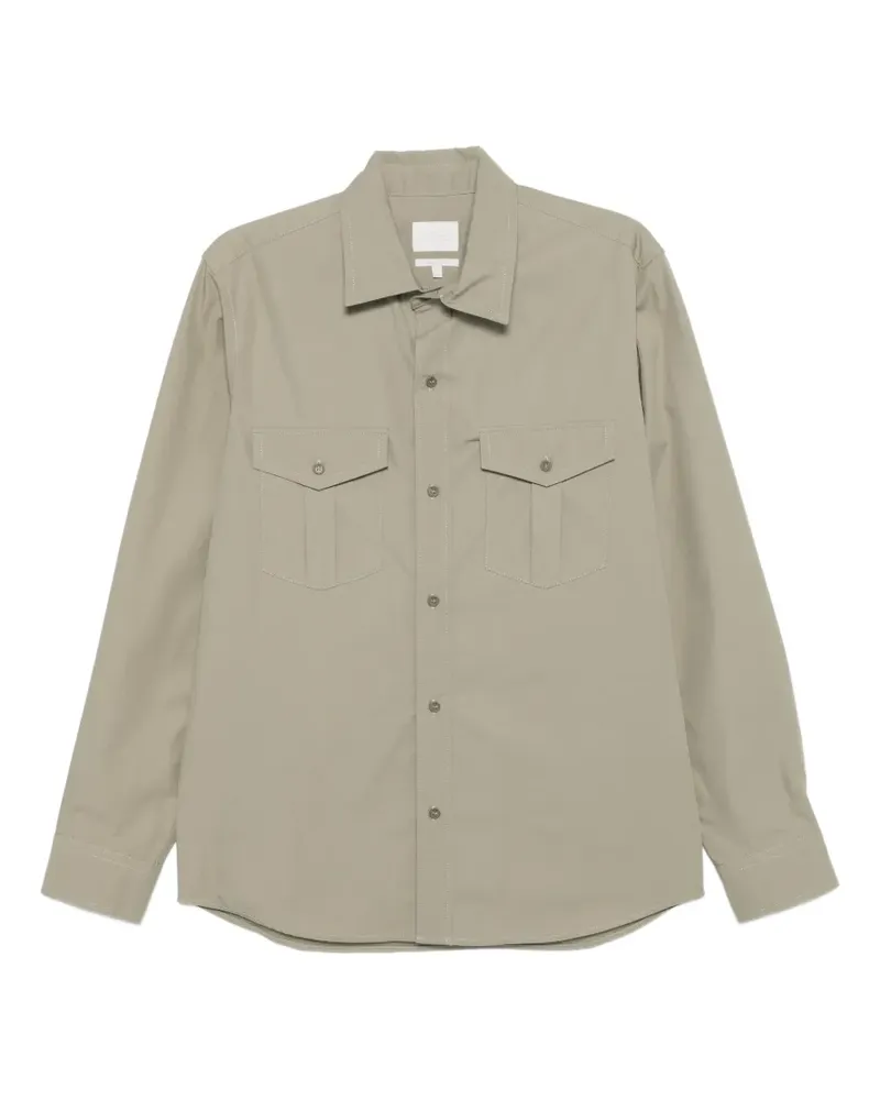 A.P.C. Hemd mit Brusttasche - Grün Grün