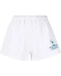 SPORTY & RICH Gymnastics Shorts Weiß