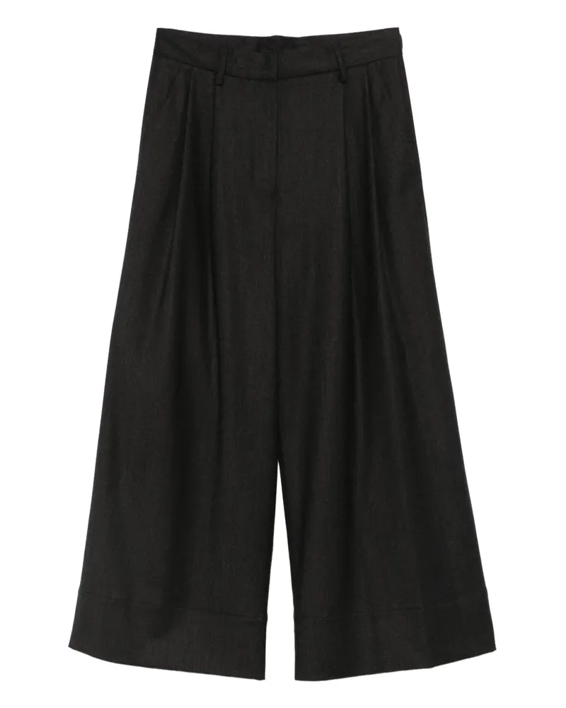 Antonelli Firenze Tenerife pleated palazzo pants - Grau Grau