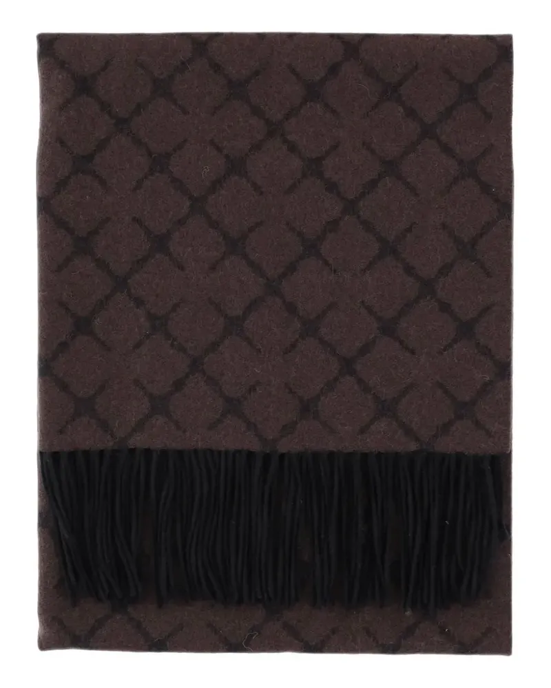 By Malene Birger Ortega monogram scarf - Braun Braun