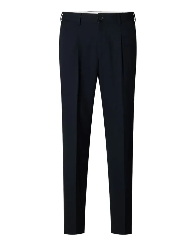 Selected Plissierte Hose - Blau Blau