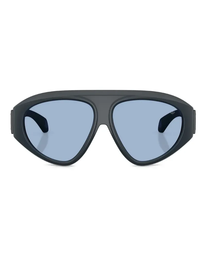 Moncler Zyra Sonnenbrille mit Logo-Detail - Grau Grau