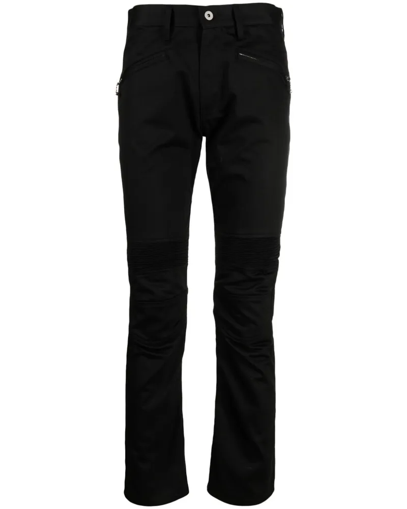 Junya Watanabe Schlaghose mit schmaler Passform - Schwarz Schwarz