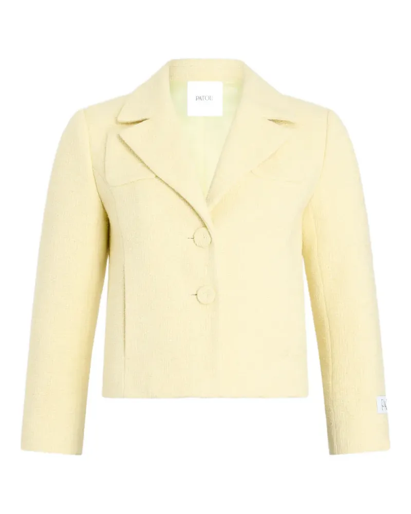 Patou Kurze Jacke - Gelb Gelb