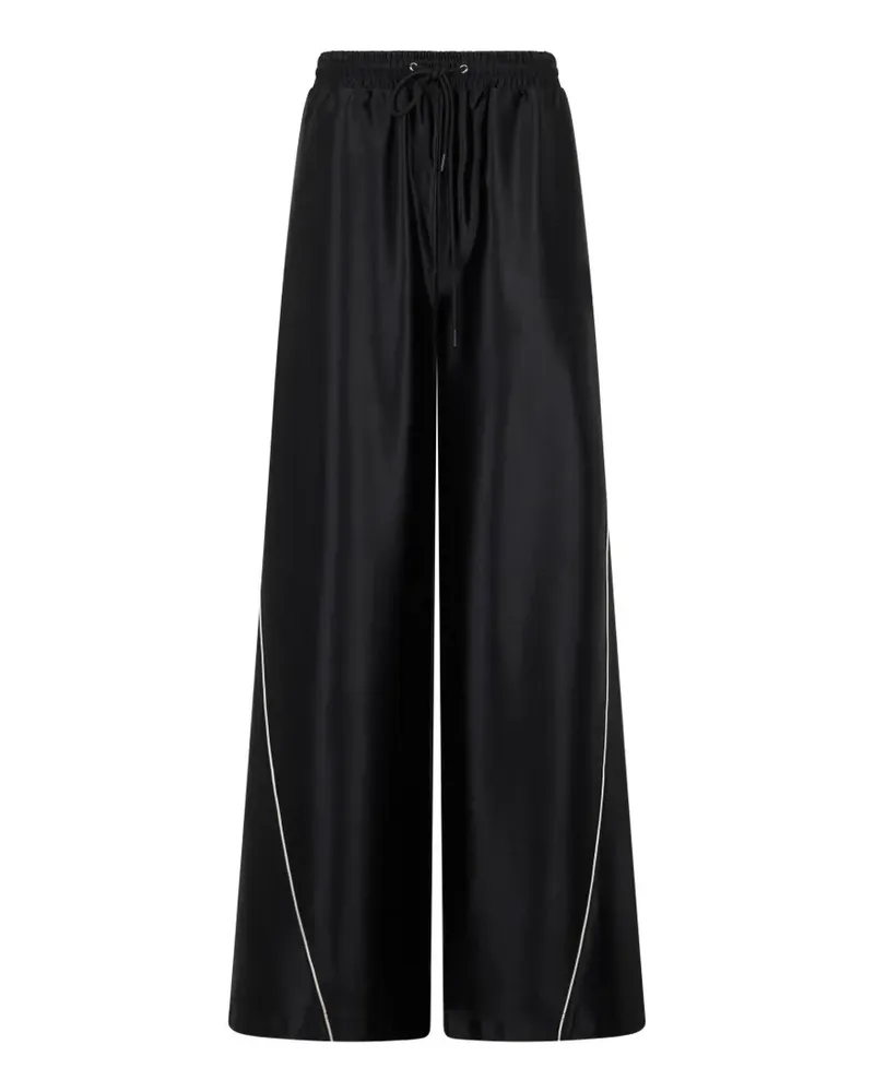 Philipp Plein laminated tracksuit pants - Schwarz Schwarz