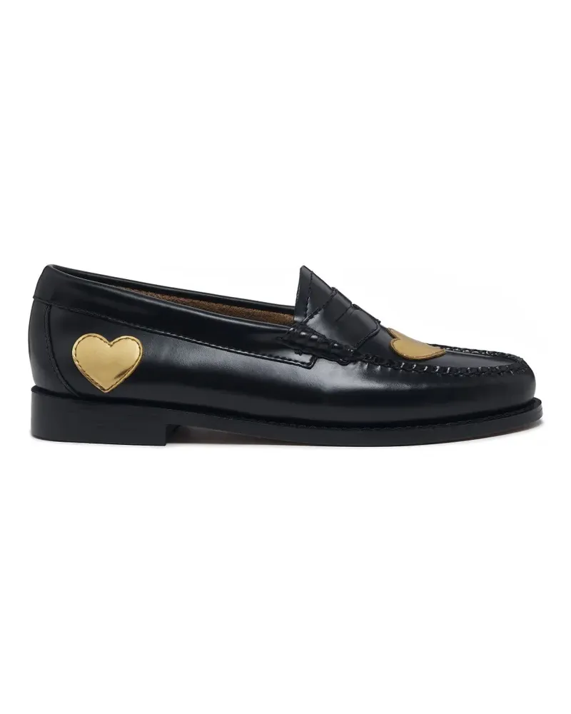 G.H. Bass & Co. Penny Love Heart Penny-Loafer - Schwarz Schwarz