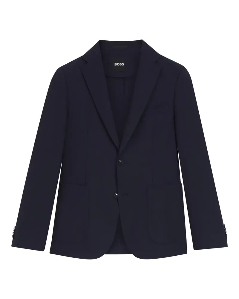 HUGO BOSS Sakko mit zwei Taschen - Blau Blau