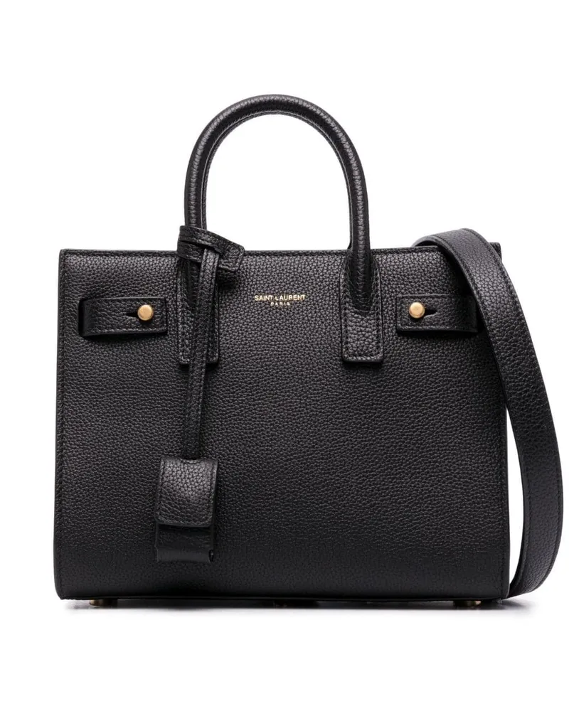 Saint Laurent Sac de Jour Handtasche Schwarz