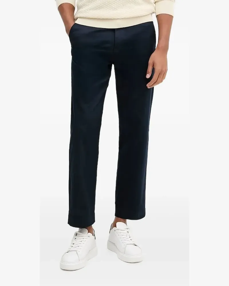 HUGO BOSS Hose mit Logo-Schild - Blau Blau