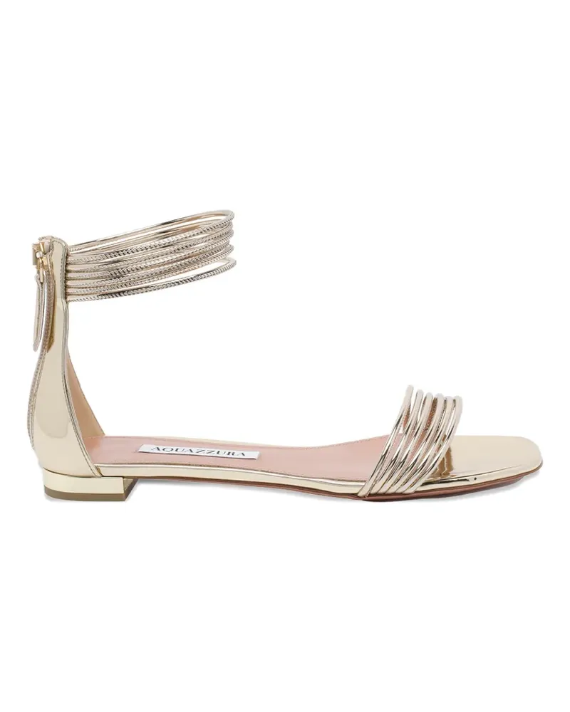 Aquazzura Sway Sandalen - Gold Gold