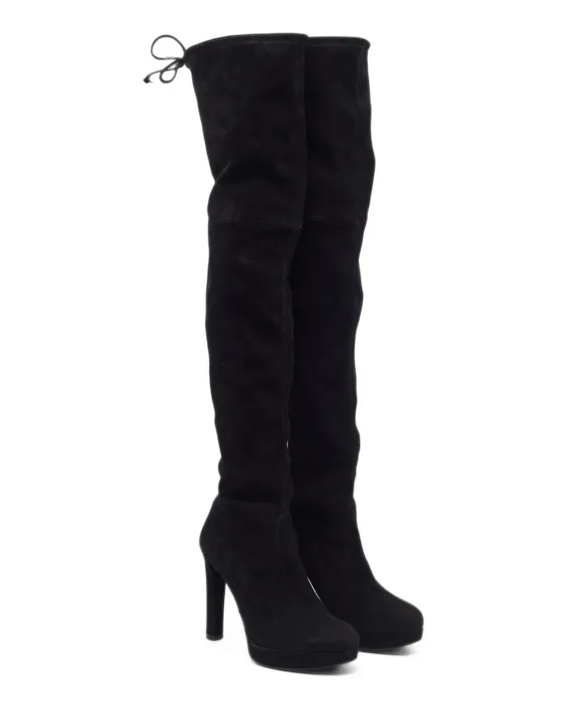 Stuart Weitzman Tieland Overknee-Stiefel - Schwarz Schwarz