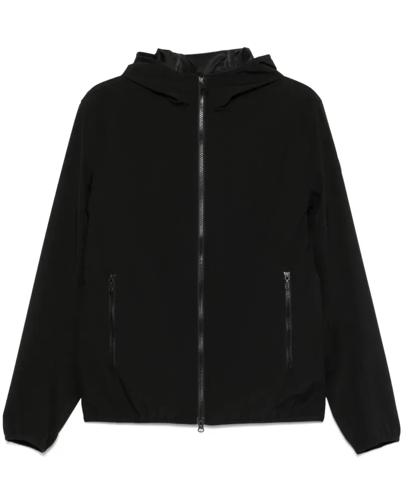 Colmar Kapuzenjacke mit Logo-Patch - Schwarz Schwarz