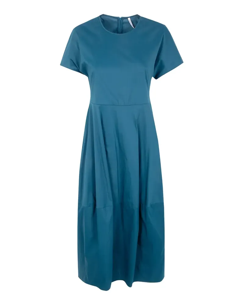 Liviana Conti short-sleeve midi dress - Blau Blau