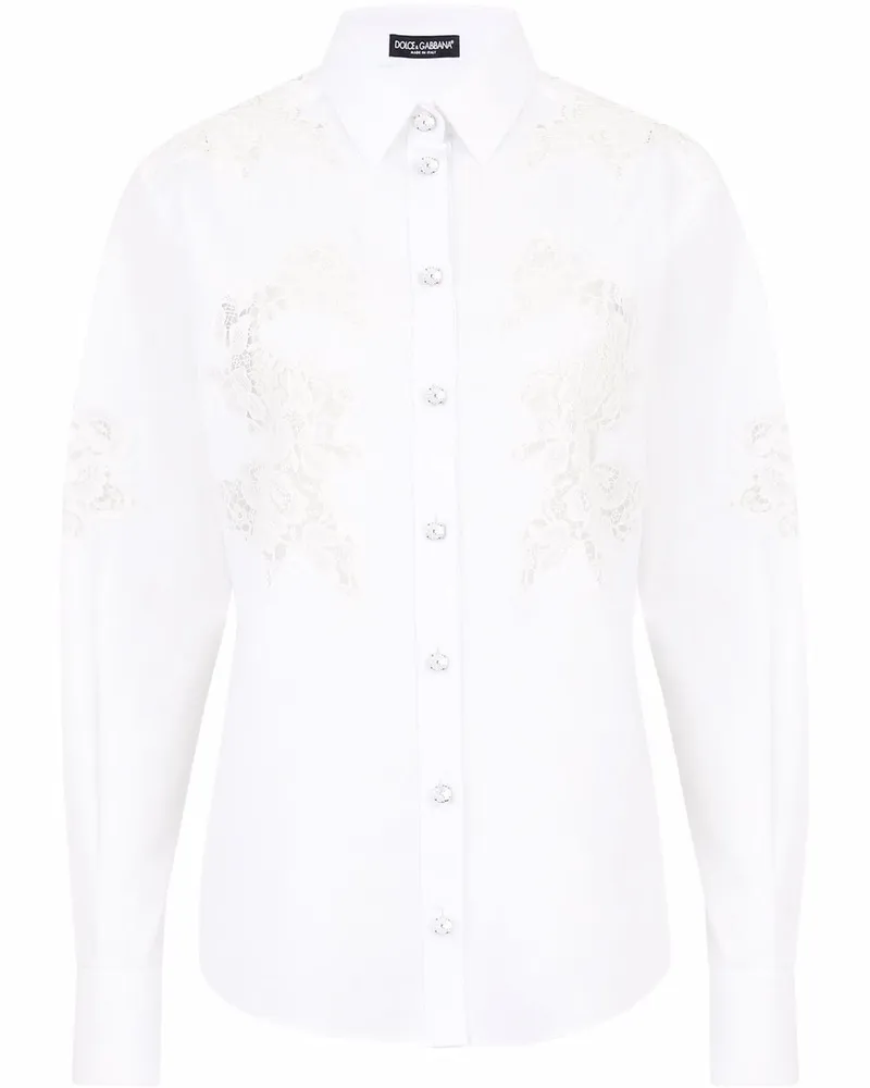 Dolce & Gabbana Klassisches Hemd - Weiß Weiß