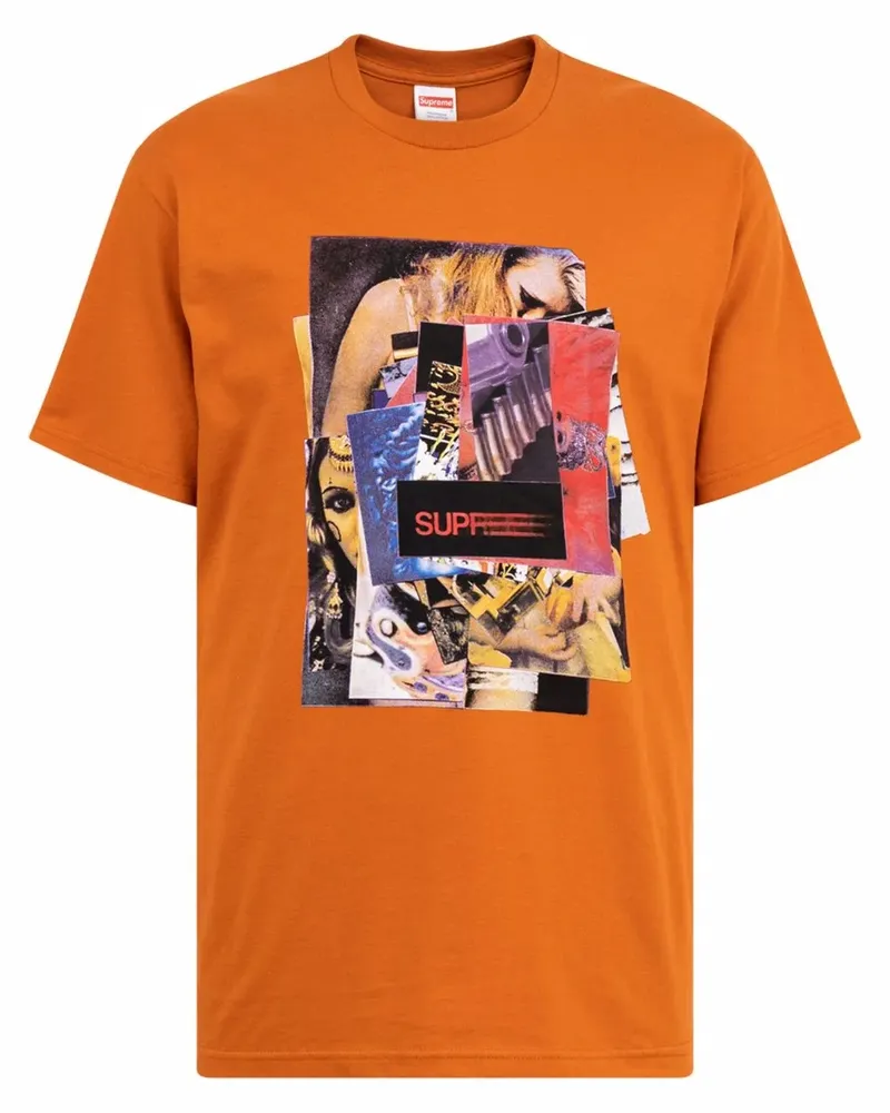 Supreme Being Stack T-Shirt - Orange Orange
