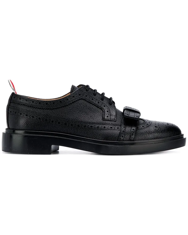 Thom Browne Budapester mit Schleife - Schwarz Schwarz