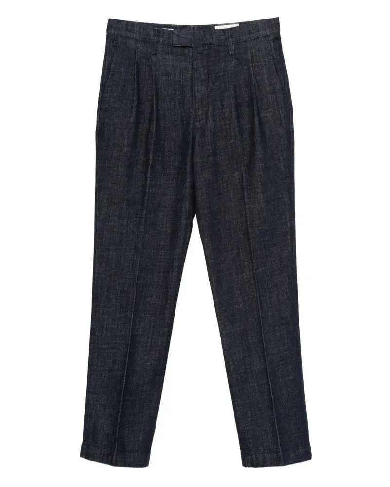 Jacob Cohën Hose mit Falten - Blau Blau