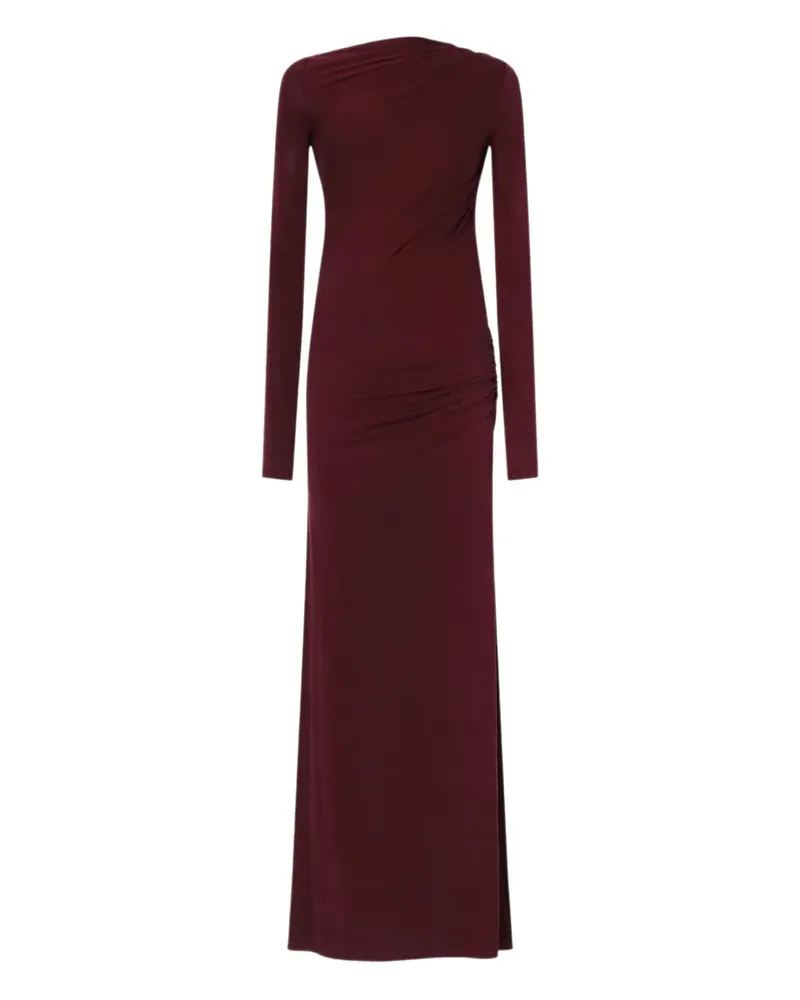 ANDAMANE Rückenfreies Maxikleid - Rot Rot