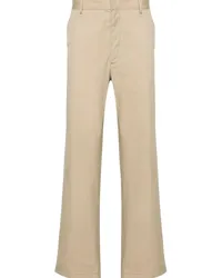 Prada Halbhohe Tapered-Hose Nude