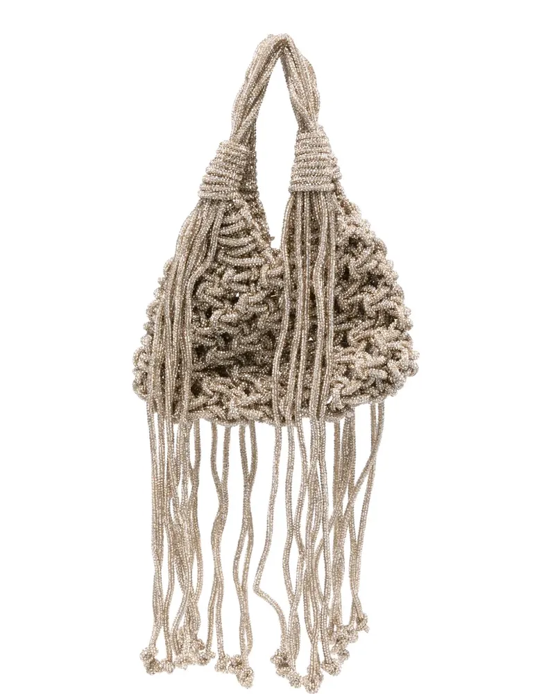 HIBOURAMA mini Vannifique tote bag - Gold Gold