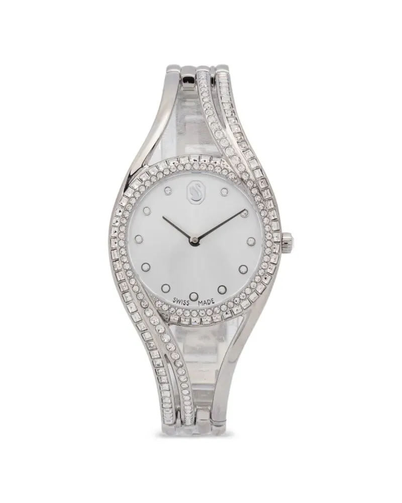 Swarovski Steel Crystal Baguette 32mm - Silber Silber