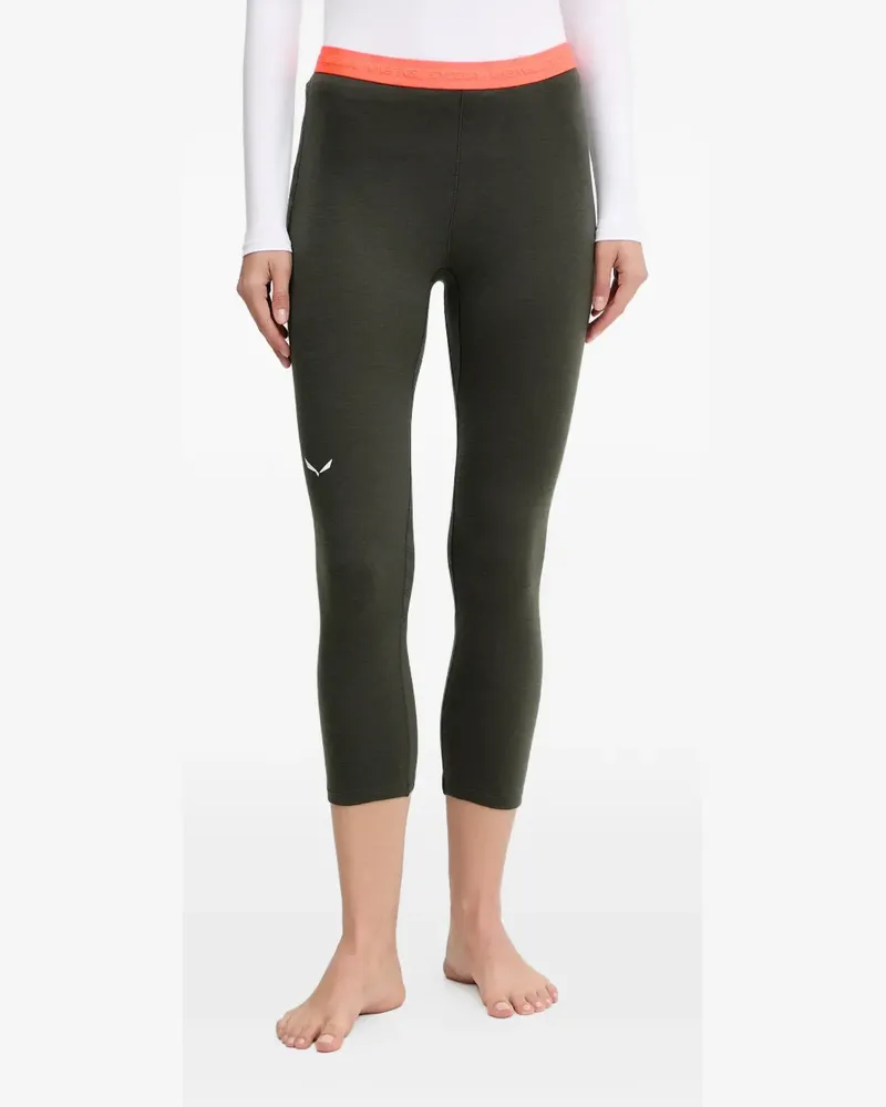 Salewa pattern leggings - Grün Grün