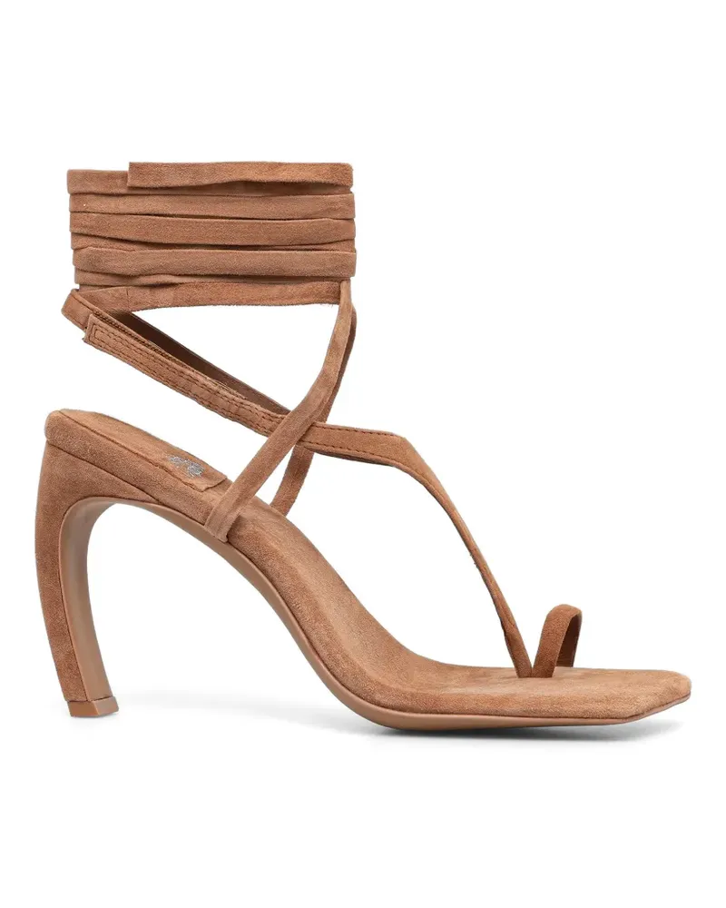 Jeffrey Campbell Bon-Bon Wildledersandalen mit Schnürung - Braun Braun