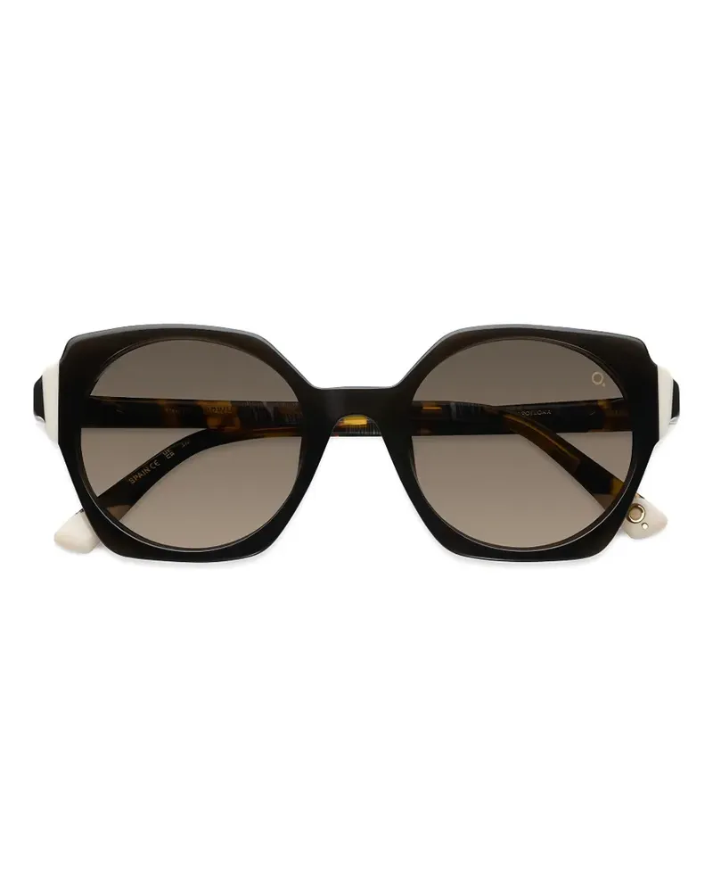 Etnia Barcelona Sants round-frame sunglasses - Braun Braun