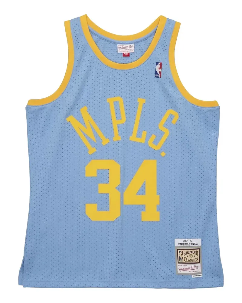 Mitchell & Ness NBA Swingman Tanktop - Blau Blau