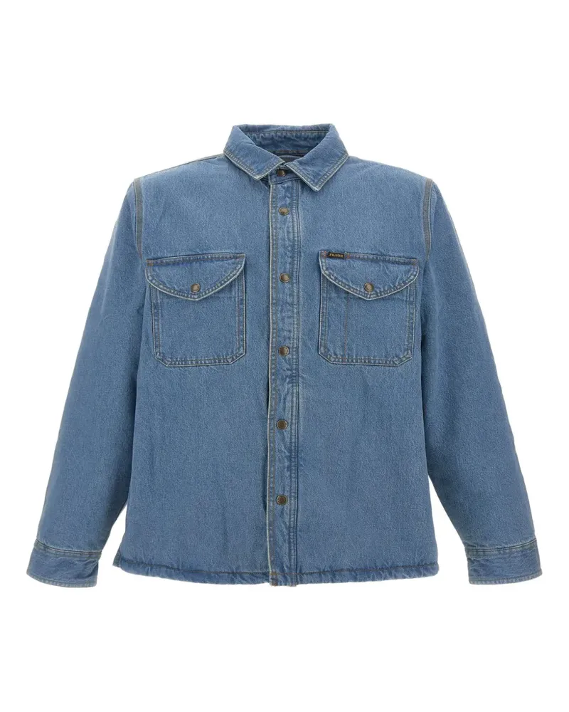 Filson fleece-lined denim jacket - Blau Blau