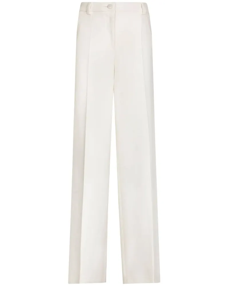 Dolce & Gabbana Hose mit weitem Bein - Weiß Weiß