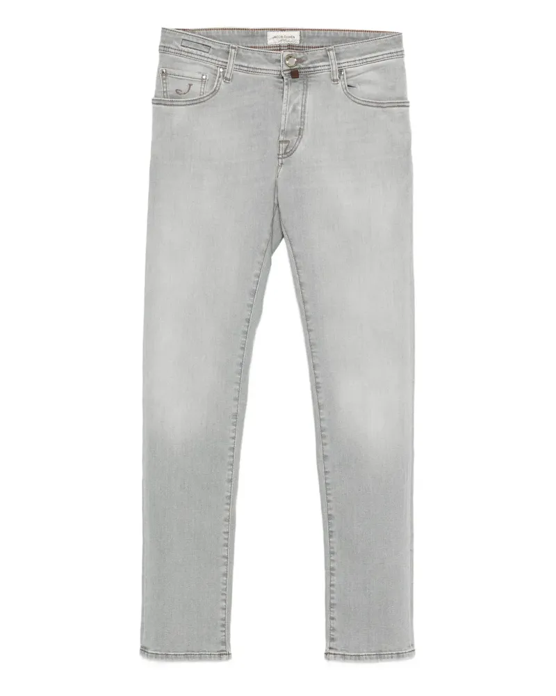 Jacob Cohën Jeans mit Kontrastnähten - Grau Grau