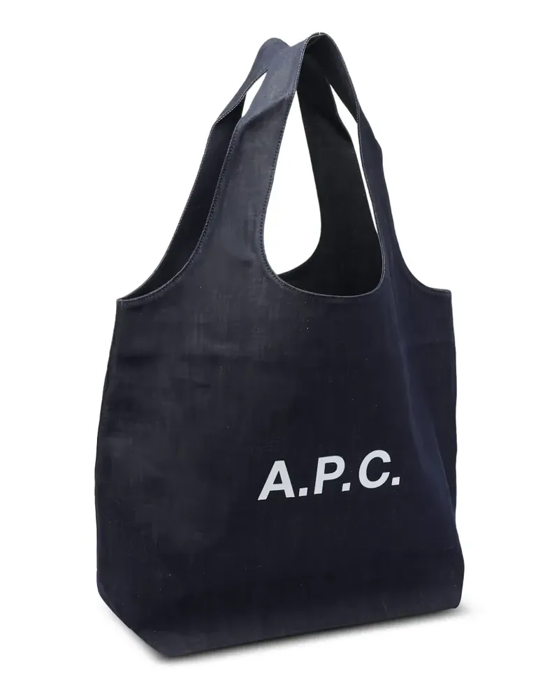 A.P.C. Ninon Handtasche aus Denim - Blau Blau