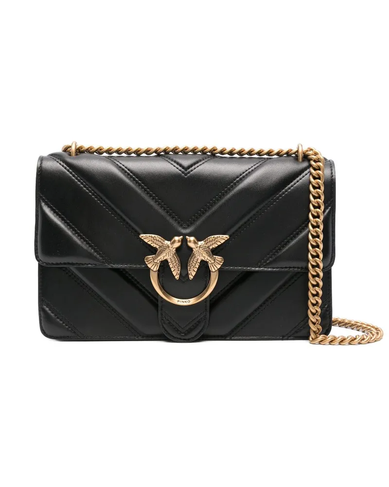 Pinko Love Schultertasche - Schwarz Schwarz