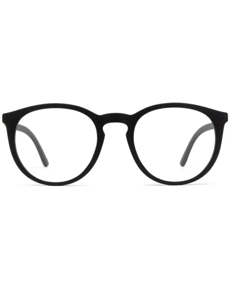 Ralph Lauren Brille mit rundem Gestell - Schwarz Schwarz