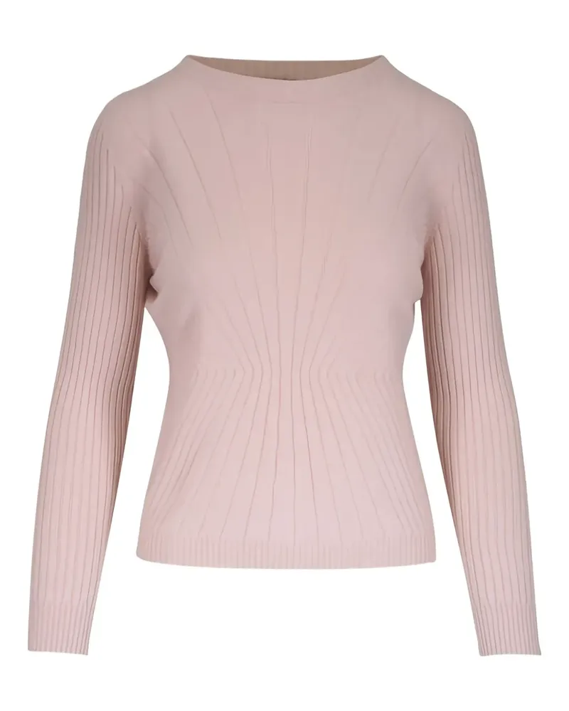 D.EXTERIOR Pullover mit geometrischem Muster - Rosa Rosa