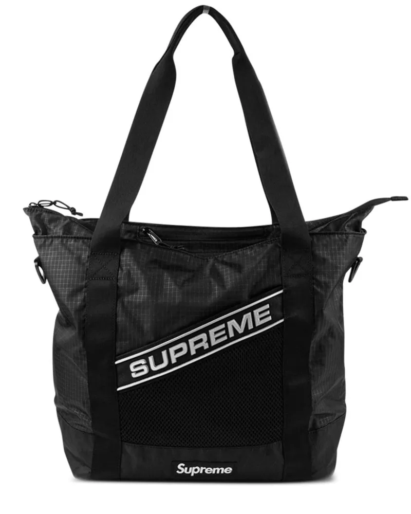 Supreme Being Shopper mit Print - Schwarz Schwarz