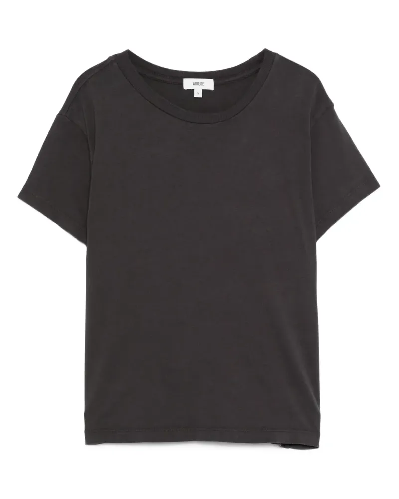 AGOLDE T-Shirt mit Rundhalsausschnitt - Grau Grau