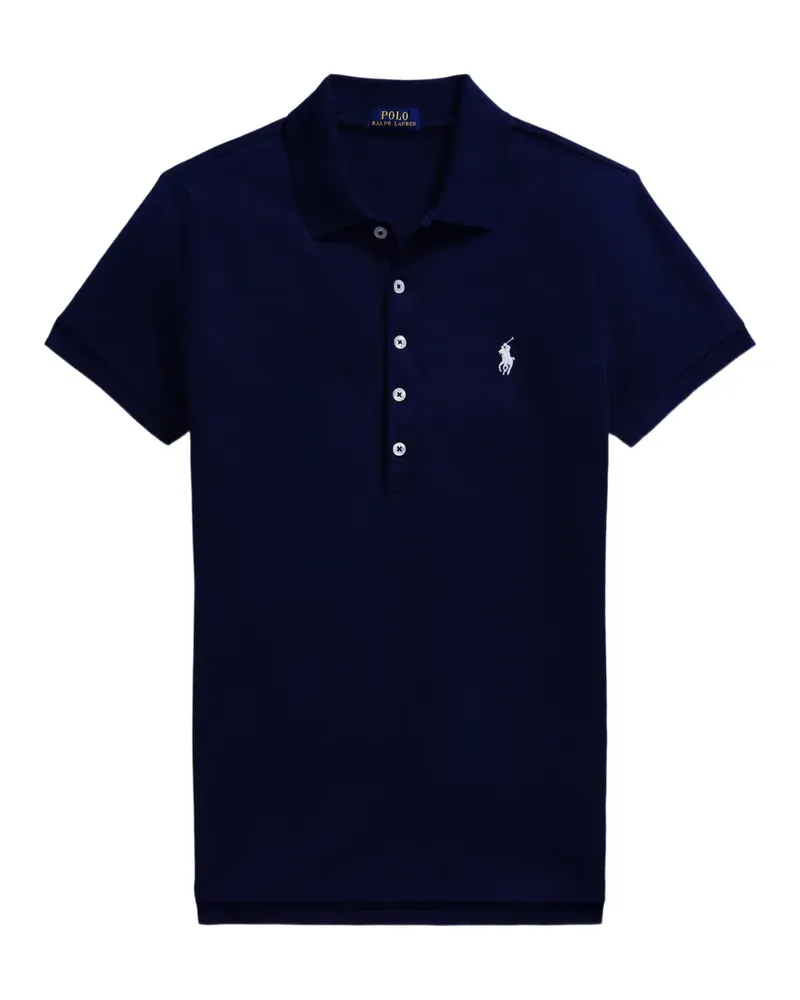 Ralph Lauren Poloshirt mit Logo-Stickerei - Blau Blau