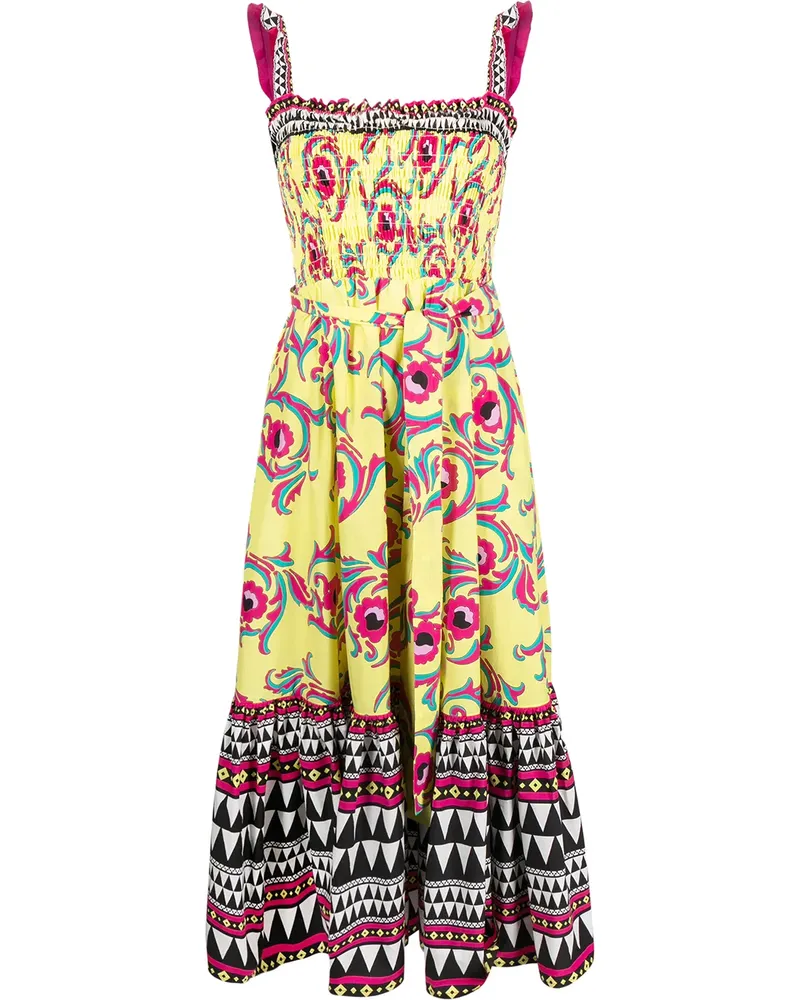 La DoubleJ Schulterfreies Kleid - Gelb Gelb
