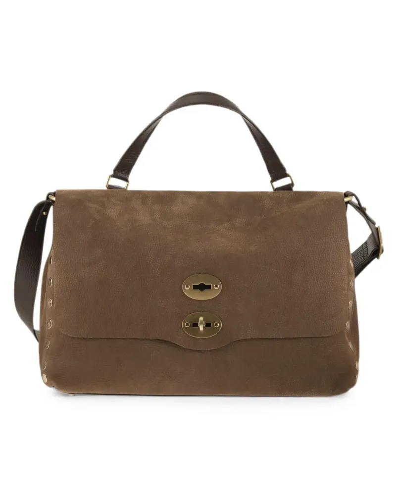 Zanellato Postina Jones M Tote Bag - Braun Braun