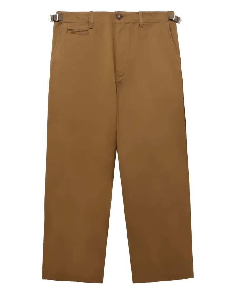 Comme des Garçons Weite Hose mit Gürteldetail - Nude Nude
